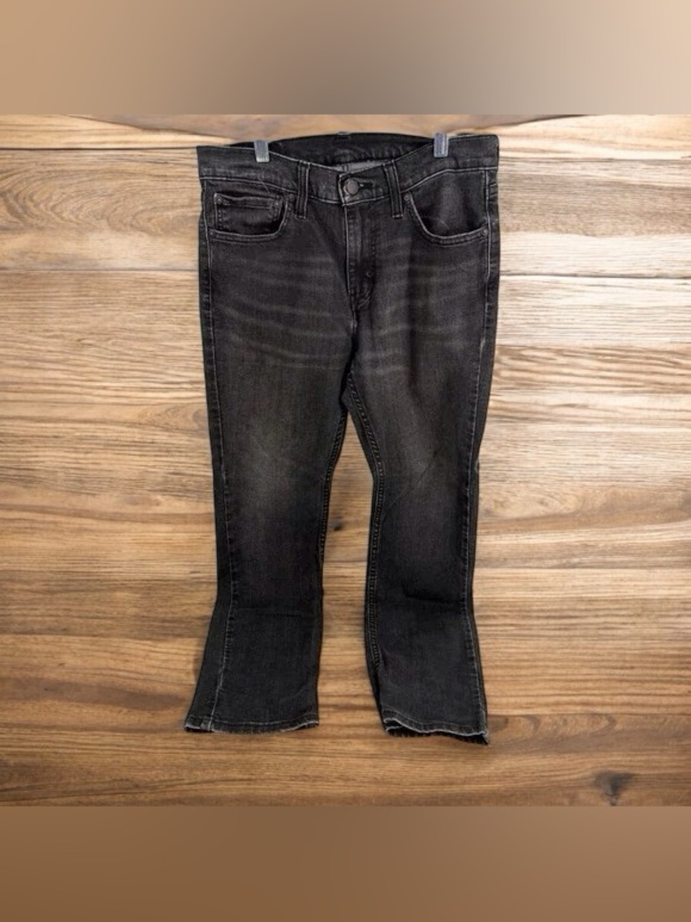 🧁Women's Black Straight-Leg Jeans
